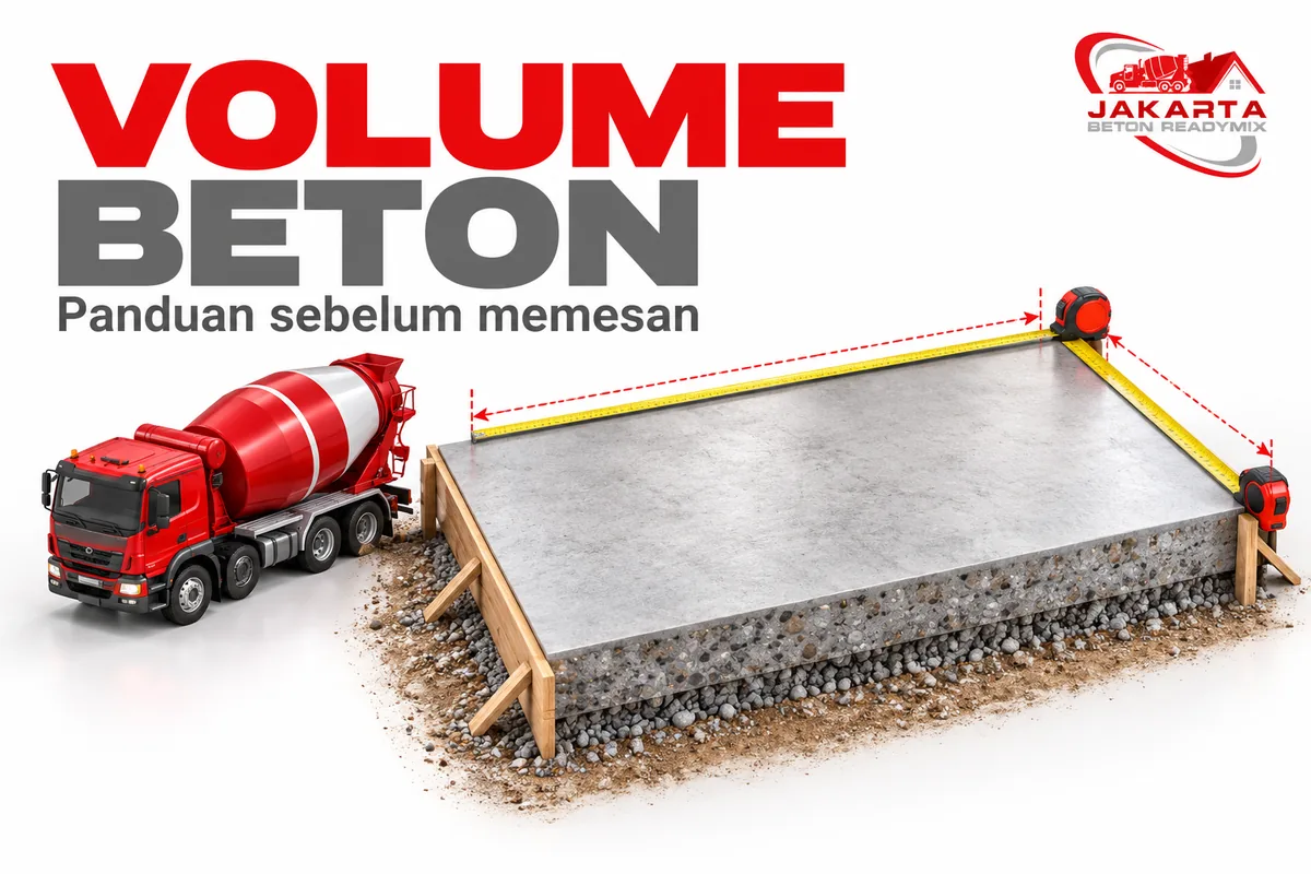 menghitung volume beton — ilustrasi Jakarta Beton Readymix